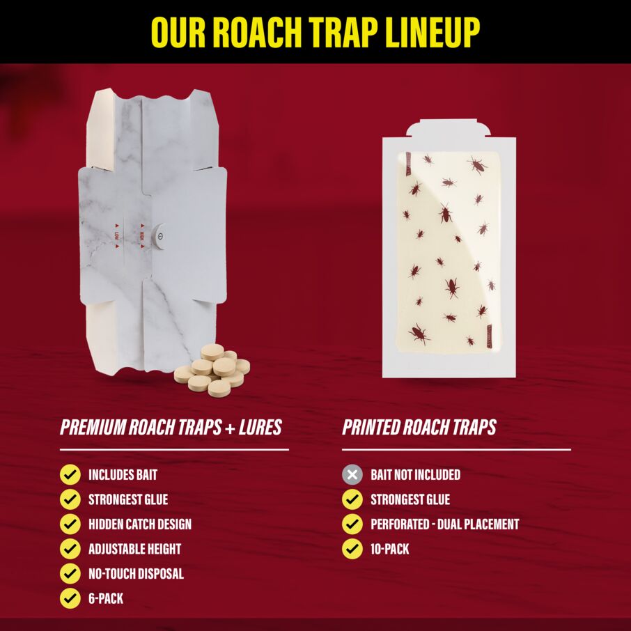Catchmaster Cockroach Trap with Powerful Food-Based Bait – Glue Traps (10-Pk) Catchmaster Cockroach Trap with Powerful Food-Based Bait – Glue Traps (10-Pk)
