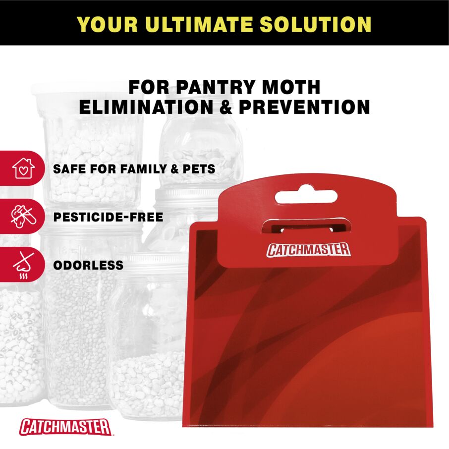 Professional-Strength Pheromone Pantry Moth Traps, 6-Count Professional-Strength Pheromone Pantry Moth Traps, 6-Count