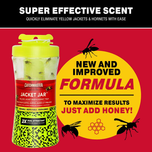 Yellow Jacket, Hornet, & Wasp Trap Jar Bait Refills Yellow Jacket, Hornet, & Wasp Trap Jar Bait Refills