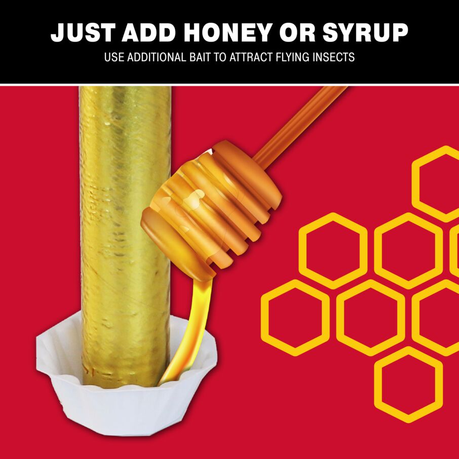 Gold Stick Fly Sticky Traps with Attractant Gold Stick Fly Sticky Traps with Attractant