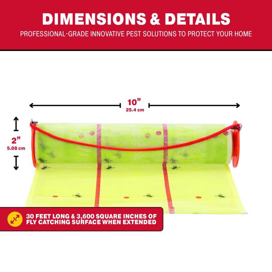 Giant Fly Roll Glue Strip Trap Giant Fly Roll Glue Strip Trap