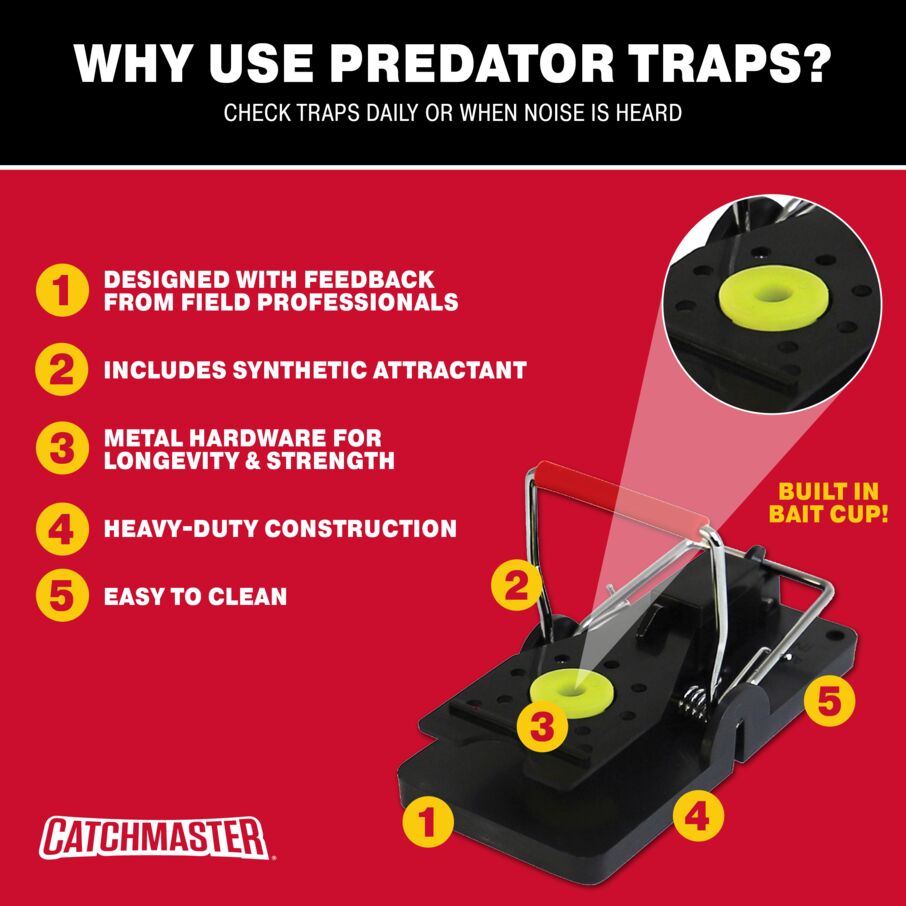 Predator Mouse Snap Trap Predator Mouse Snap Trap