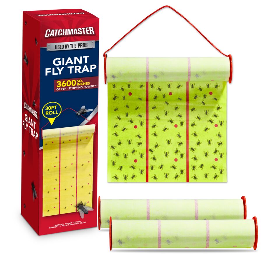 Giant Fly Roll Glue Strip Trap Giant Fly Roll Glue Strip Trap