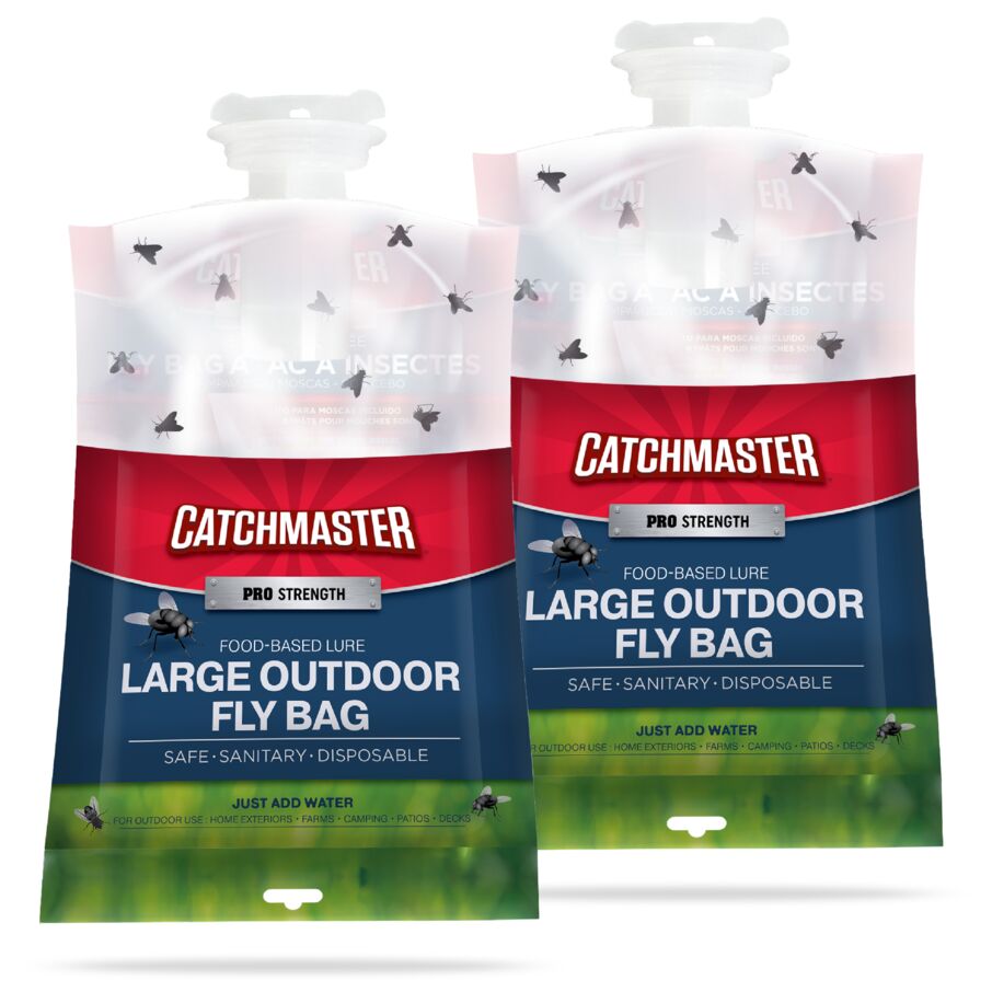 PRO Series Outdoor Fly Bag Trap With Food-Based Lure PRO Series Outdoor Fly Bag Trap With Food-Based Lure