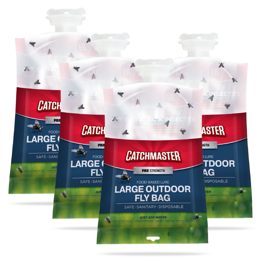 PRO Series Outdoor Fly Bag Trap With Food-Based Lure PRO Series Outdoor Fly Bag Trap With Food-Based Lure