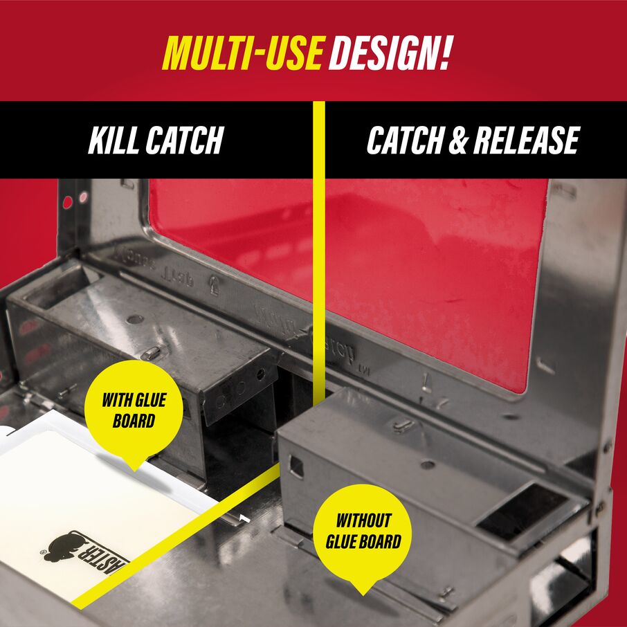 Pro Series Multi-Catch Mouse Trap & Glue Board Traps Pro Series Multi-Catch Mouse Trap & Glue Board Traps