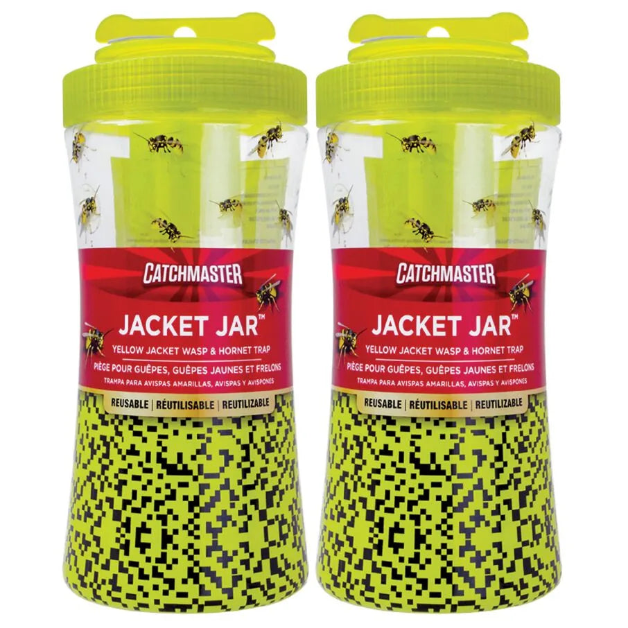 Yellow Jacket Hornet Bee & Wasp Jar Traps – Catchmaster