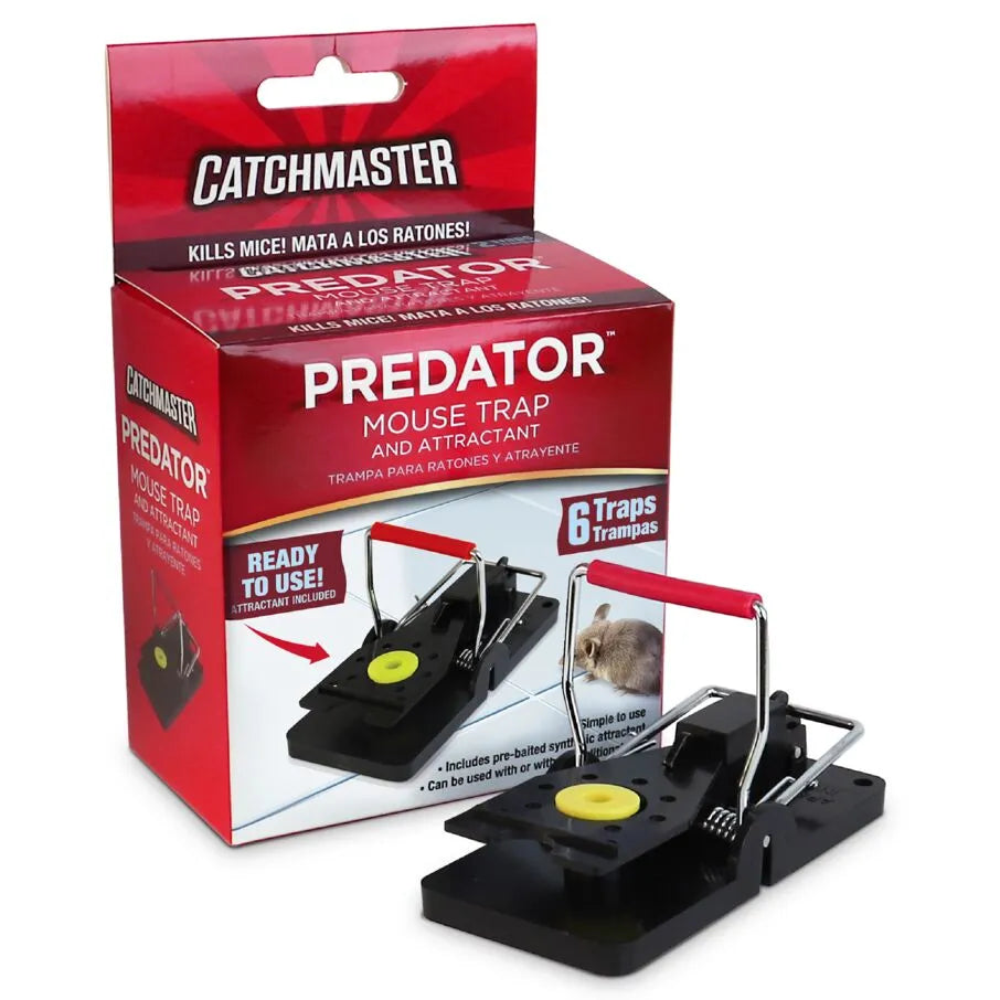 Predator Mouse Snap Traps Catchmaster