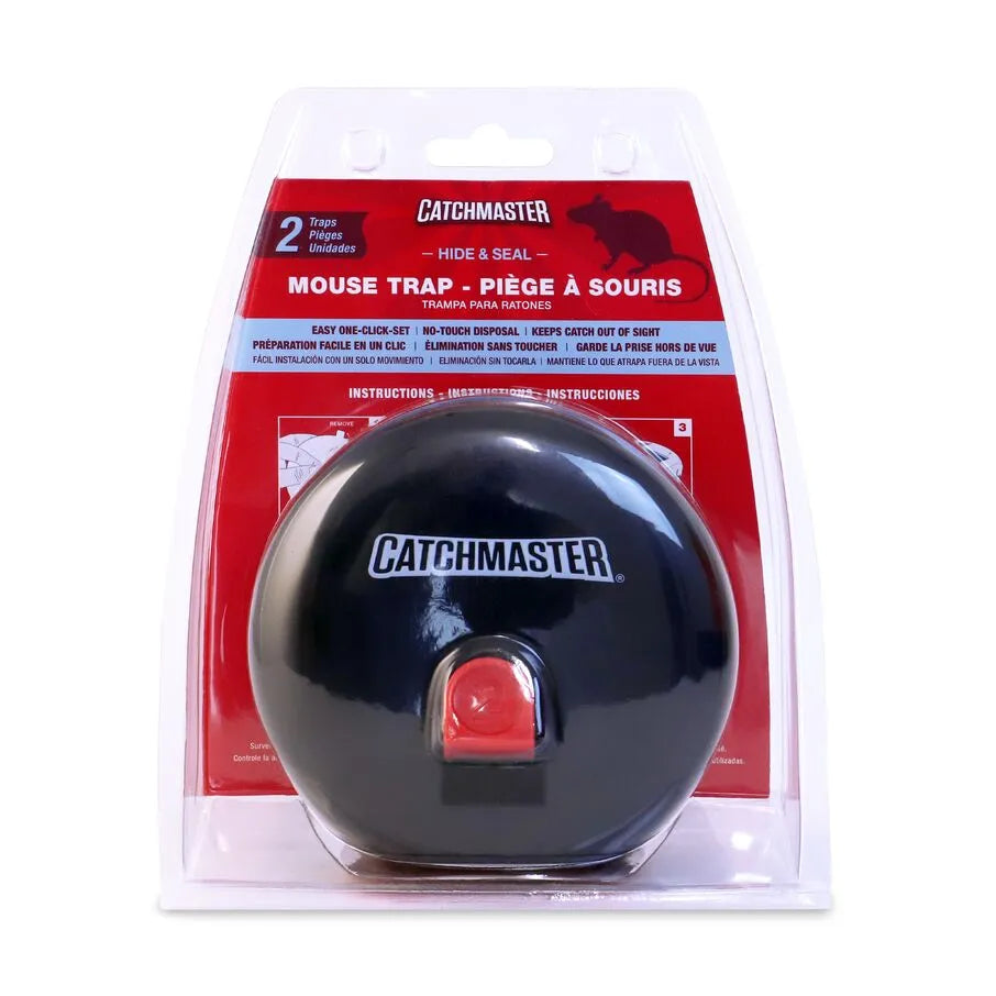 Hide N' Seal Easy Set Mouse Snap Traps
