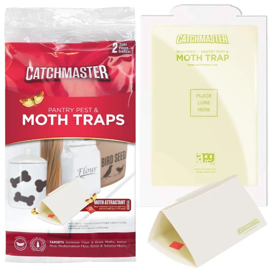 Pantry Pest & Moth Glue Board Traps with Pheromones 24 Count