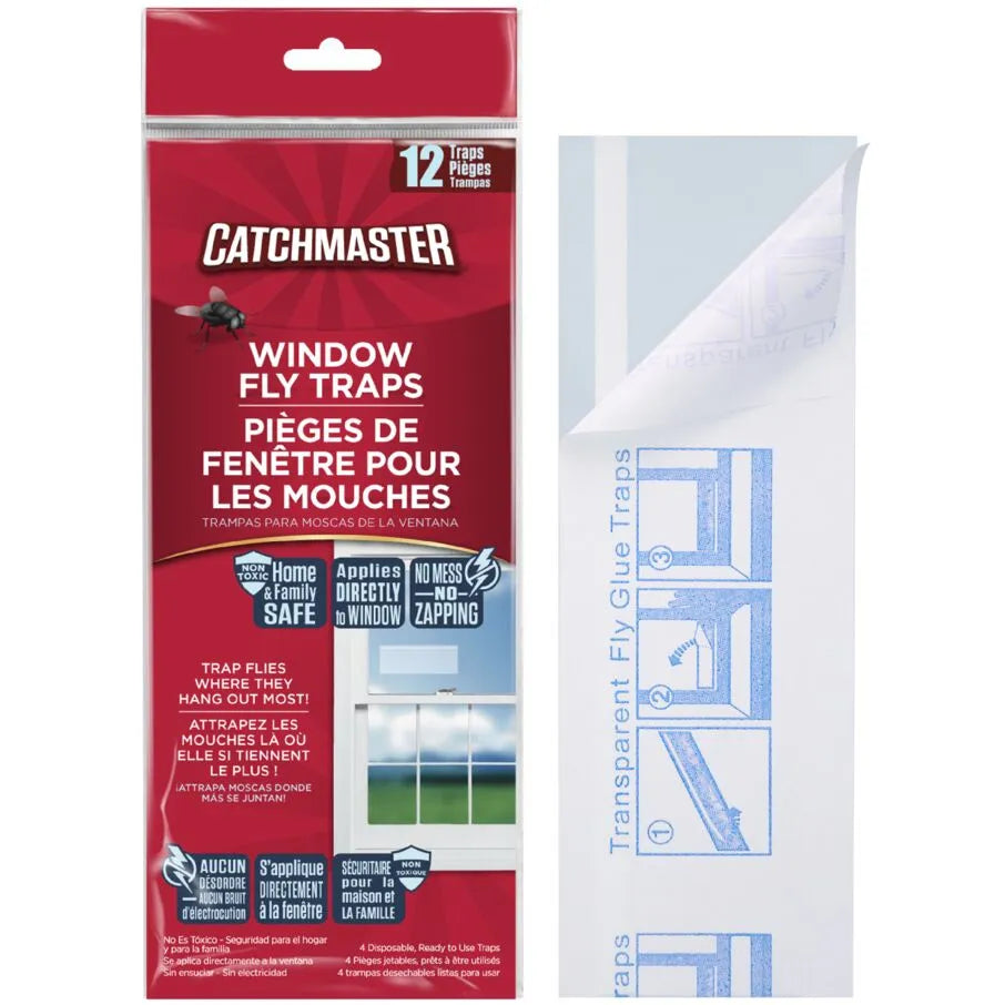 Garsum® Transparent Window Fly Traps