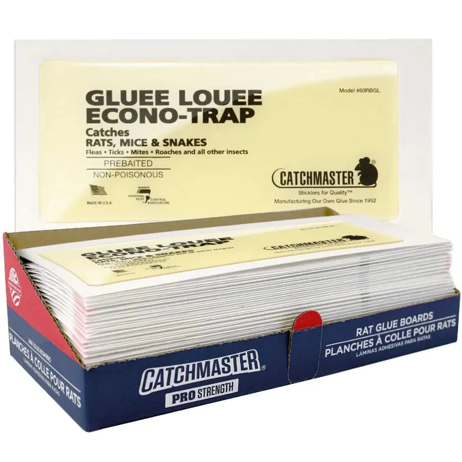 Gluee Louee Heavy Duty Econo-Trap Glue Board Traps – Catchmaster