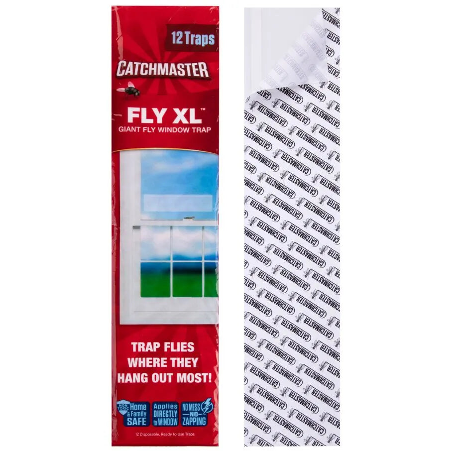 Bug and Fly Clear Window Strip Traps Bug and Fly Clear Window Strip Traps