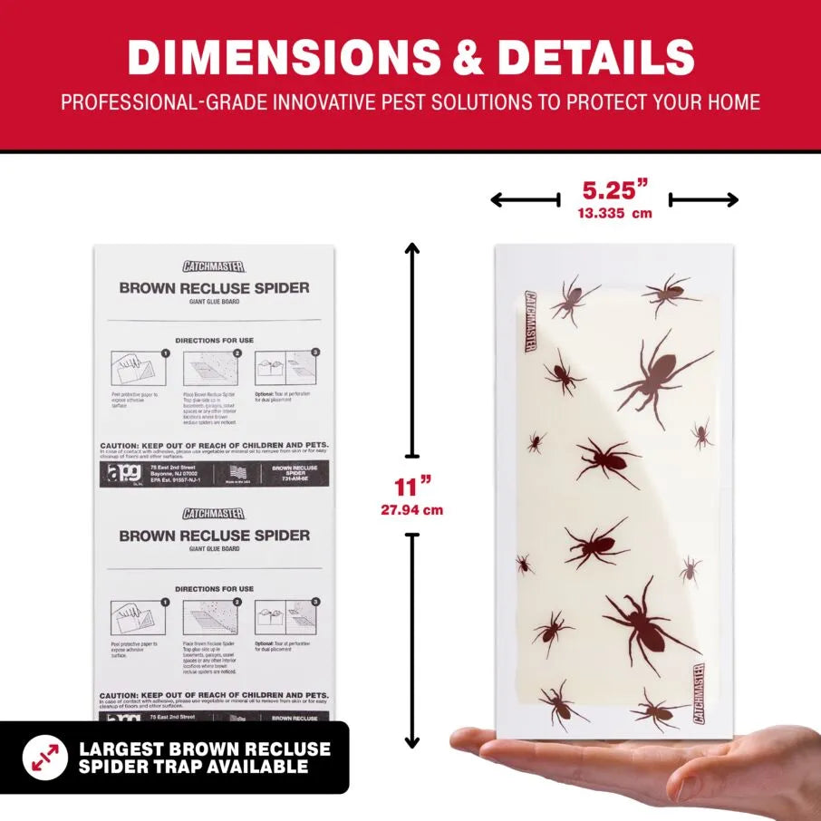Brown Recluse Spider Glue Board Traps