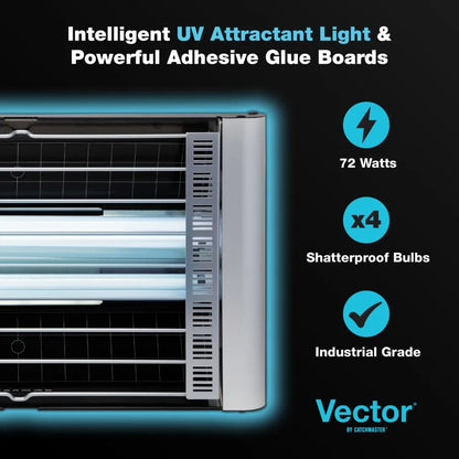 Vector Plasma Grilled UV Light Fly Trap