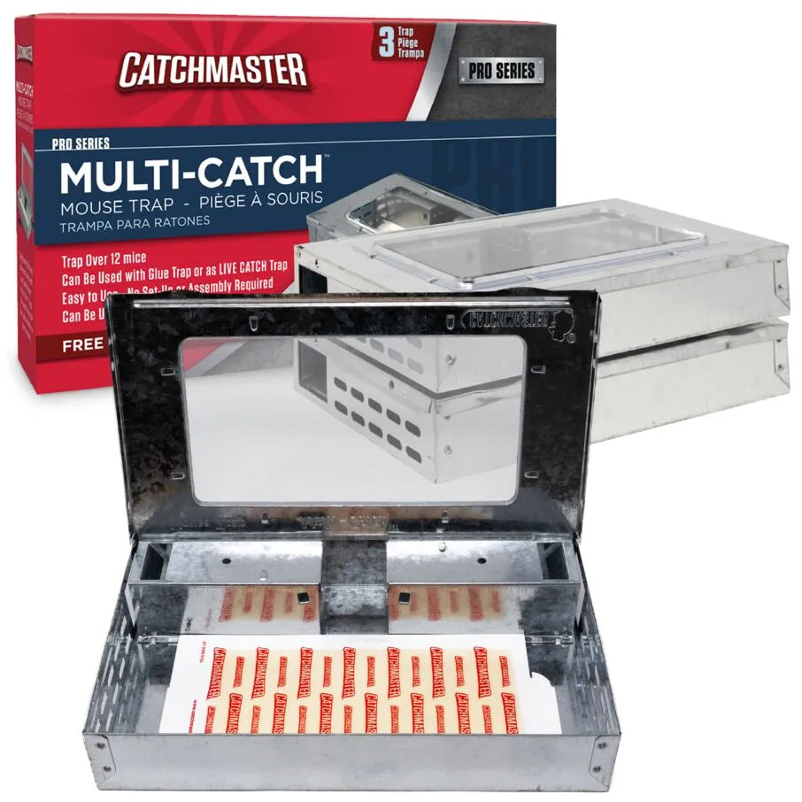 Pro Series Multi-Catch Mouse Trap & Glue Board Traps – Catchmaster