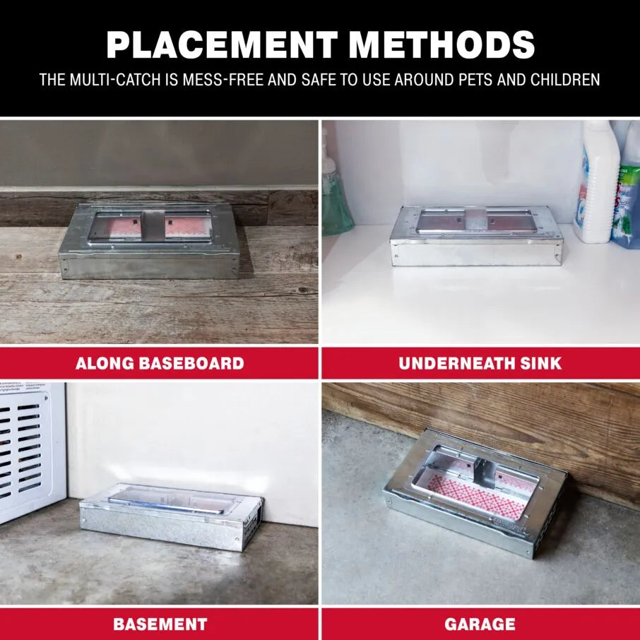 Pro Series Multicatch Metal Case and Glue Boards Placement