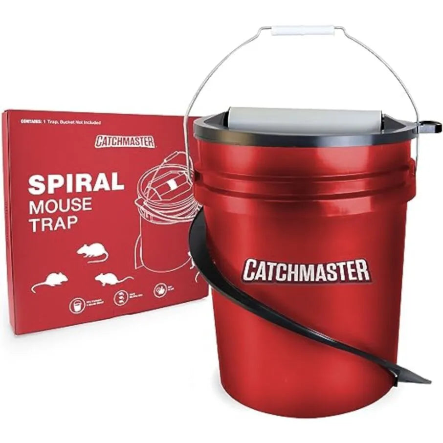 Spiral Mouse Trap for 5-Gallon Bucket (Bucket Not Included) – Catchmaster