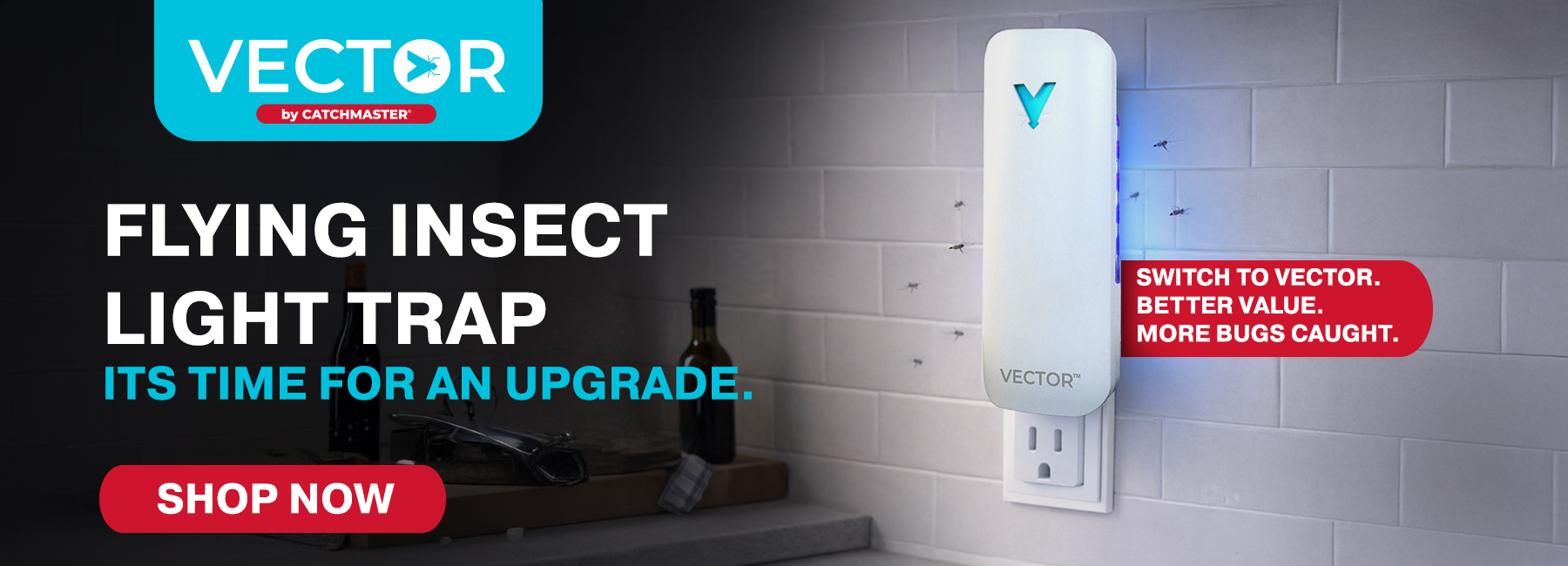 Vector Insect Light Vector UV Fly Light Traps — Indoor Fly Killers | Catchmaster