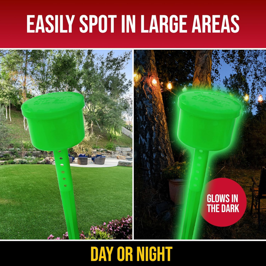 DEFIANT™ Extra Large Reusable Outdoor Ant Traps for Yard – 2 Pack