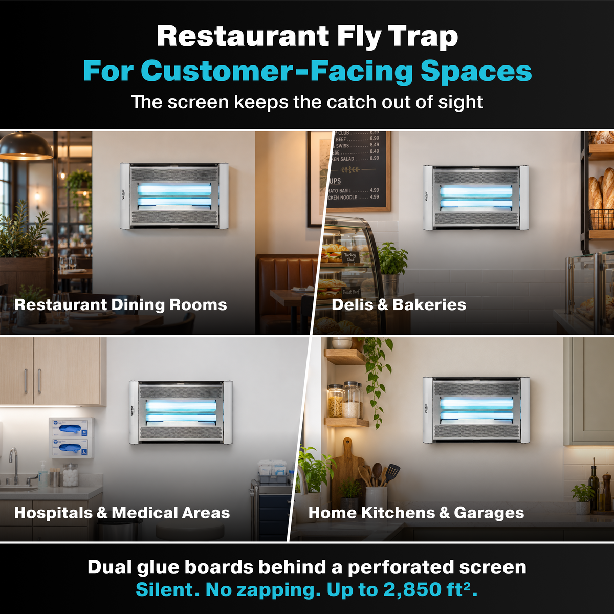 Vector Plasma Screened UV Fly Light Trap