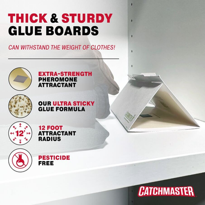 Clothes Moth Glue Board Traps