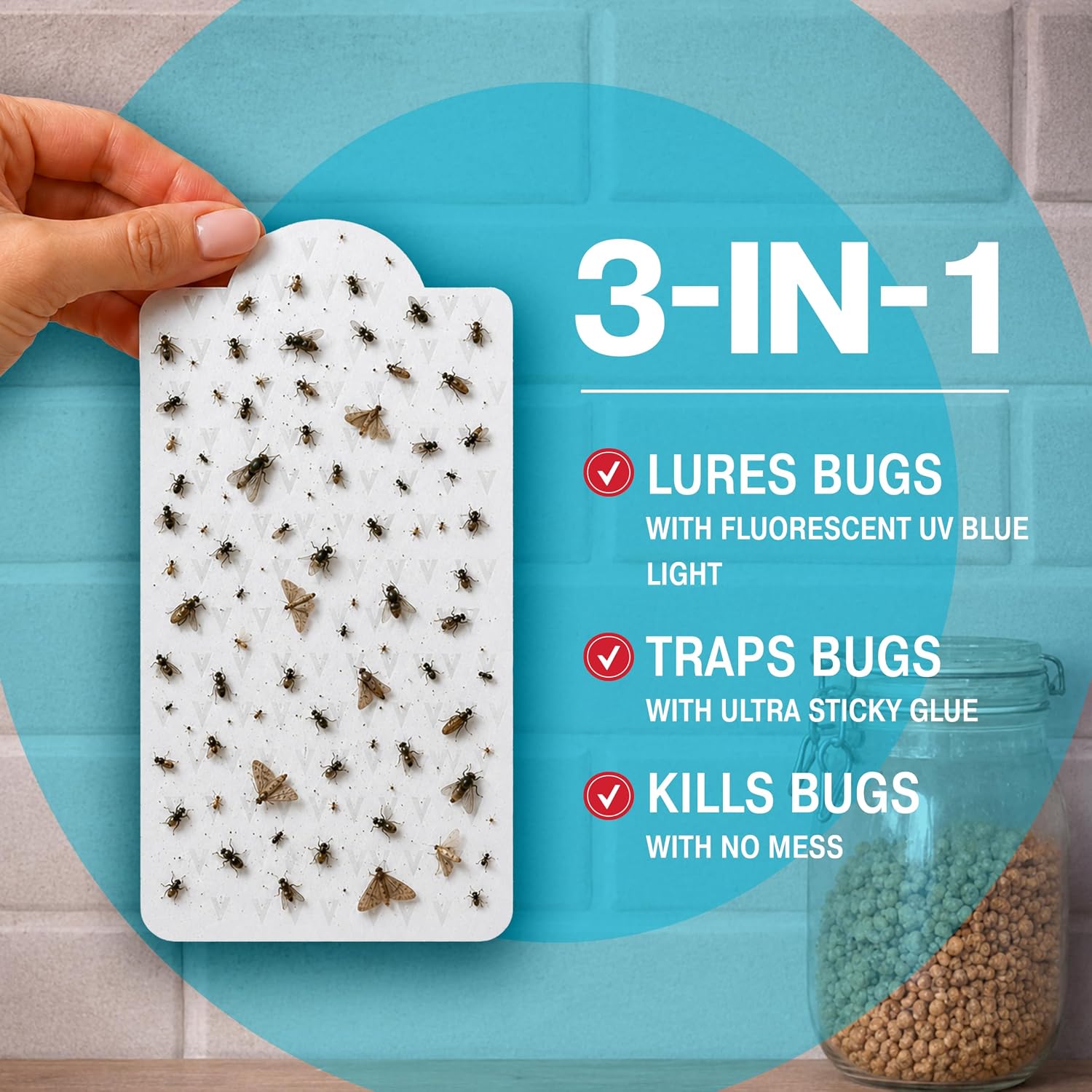 Vector 9 Fly Trap Refill Glue Boards, 12-Pack
