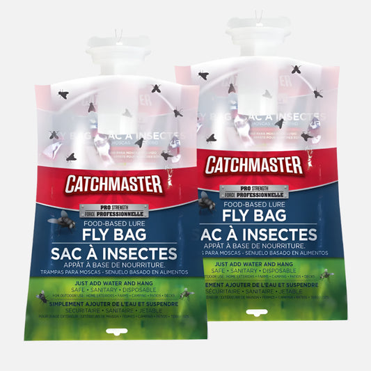 PRO Series Outdoor Fly Bag Trap With Food-Based Lure