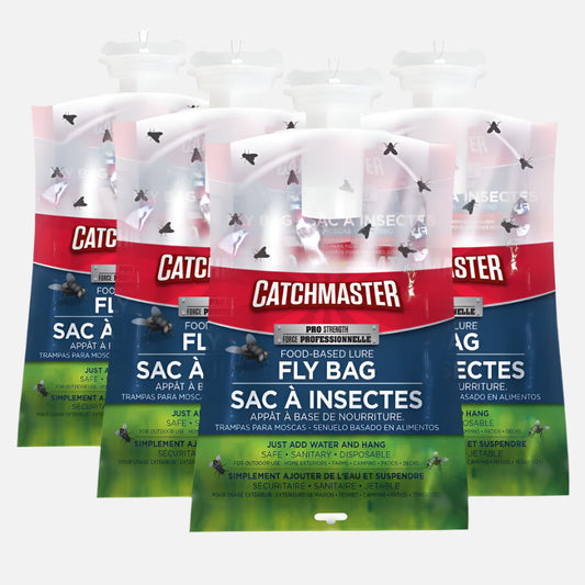 PRO Series Outdoor Fly Bag Trap With Food-Based Lure