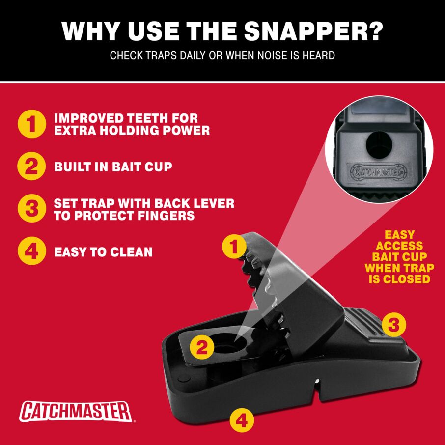 Jumbo Snapper Rodent Snap Trap