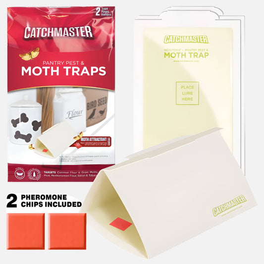 Pantry Pest & Moth Pheromone Infused Glue Board Traps