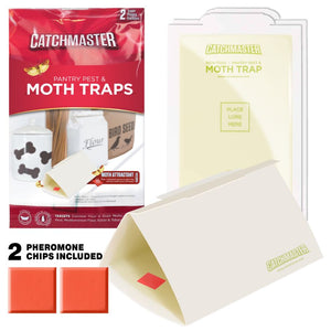 Pantry Pest & Moth Pheromone Infused Glue Board Traps