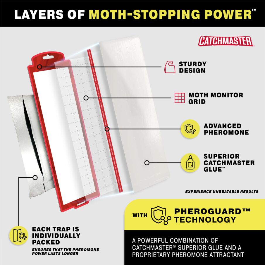 Pantry Moth Traps With Pheromone Attractants