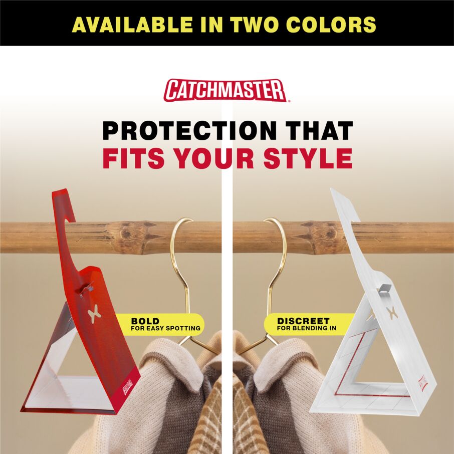 Premium Clothes Moth Traps with Patented Pheromones XL – Hardwood