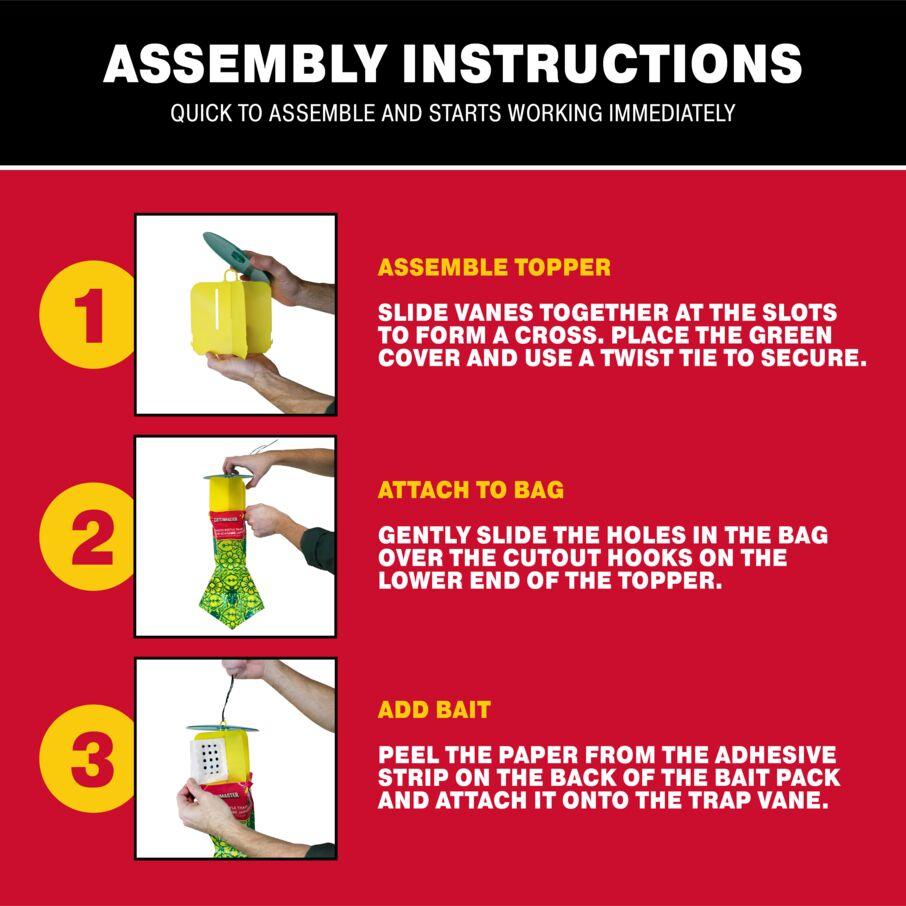 Japanese Beetle Trap Bags with Dual Lure – Hanging Bug Catcher