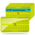 Catchmaster Vector Trap Replacement, UV Light Fly Traps for Home, Unscented Sticky Glue Boards, 12-Pack Yellow