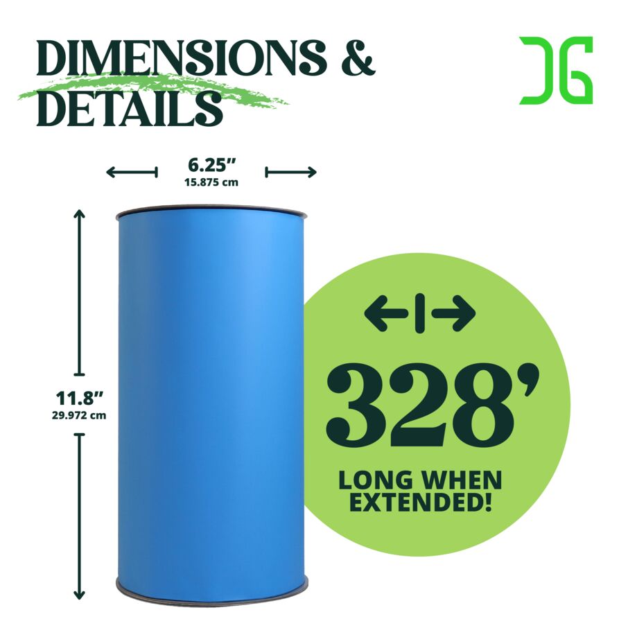 CatchmasterGRO XL AG Rolls – 2 Double-Sided Adhesive Fly Tape Strips - Blue