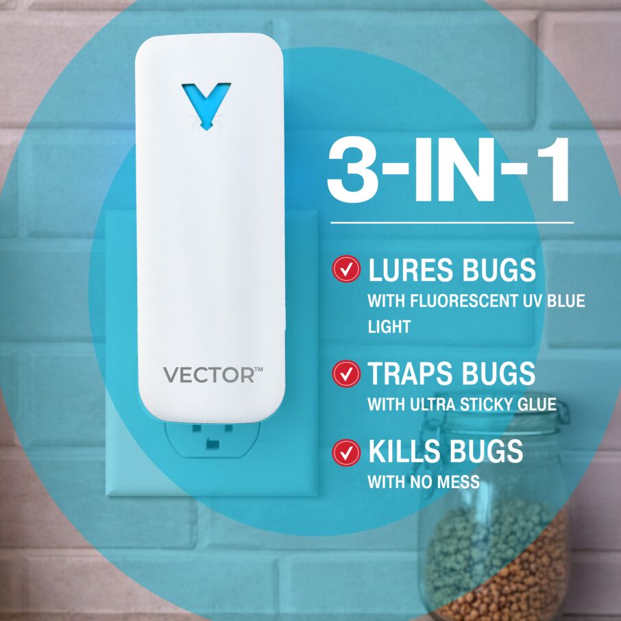 Vector 9 UV Light Plug in Flying Insect Trap