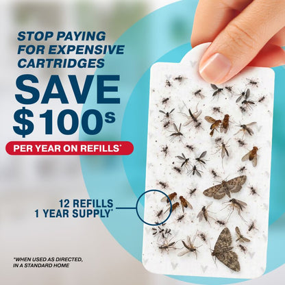 Vector 9 Fly Trap Refill Glue Boards, 12-Pack