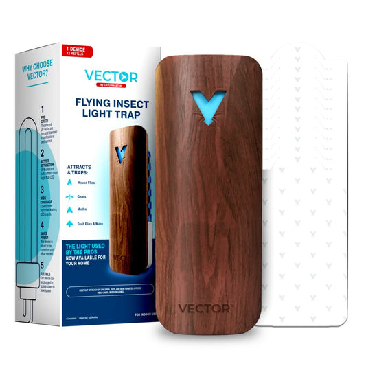 Vector Plug In Fly Trap for Fruit Flies & Gnats – Wood Grain