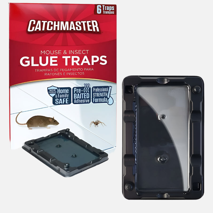 Plateaux de colle pour souris et insectes