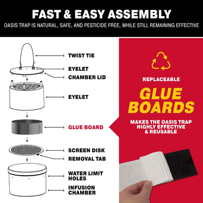 Oasis Ovi-Mini Mosquito Trap Refill 8-Pack