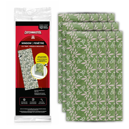 Window Fly Traps Decorative 12-Pack