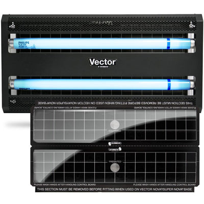 Vector 30 UV Light Fly Traps - Black