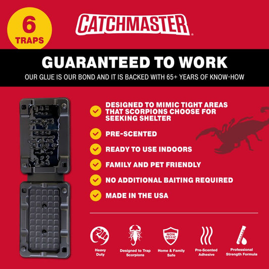 Scorpion Home Pest Control Glue Trays
