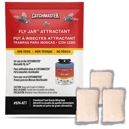 Reusable Fly Jar Trap Attractant Refill