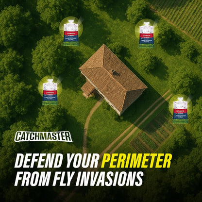 PRO Series Outdoor Fly Bag Trap with Food-Based Lure