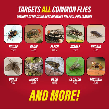 PRO Series Outdoor Fly Bag Trap with Food-Based Lure