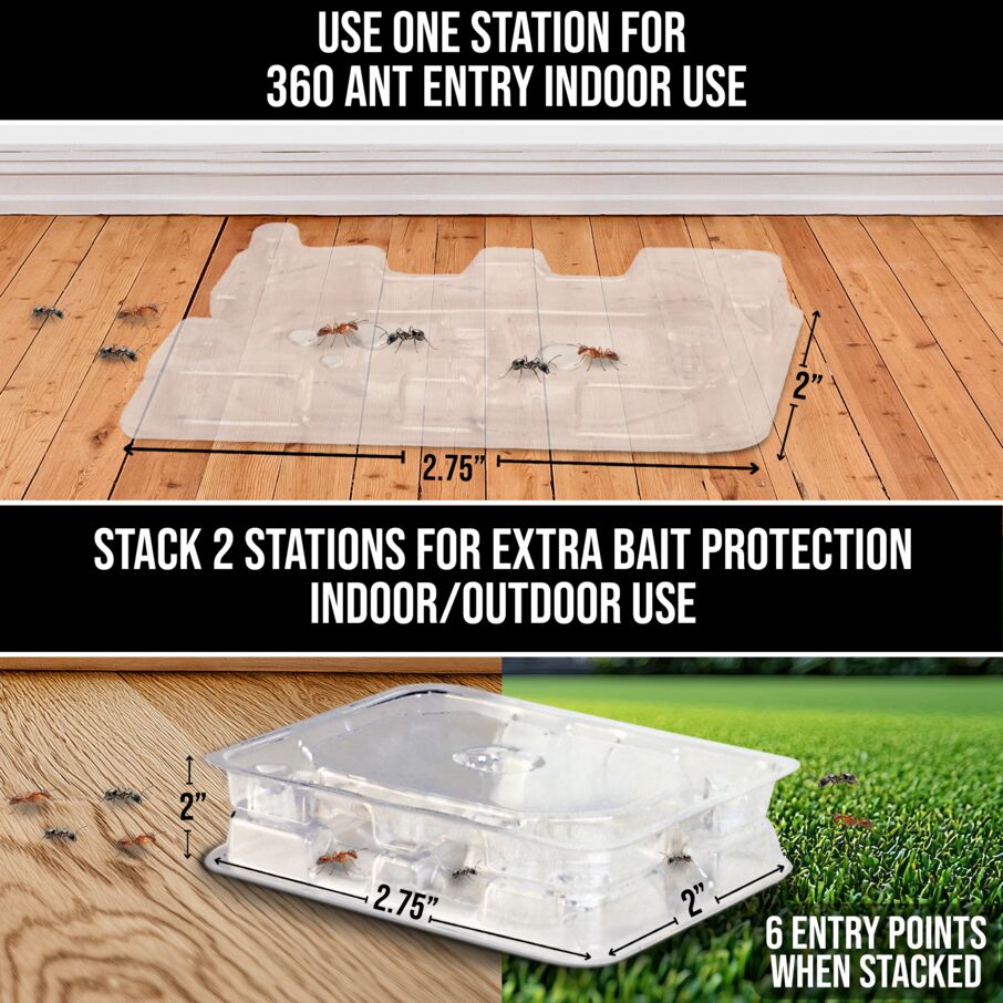 DEFIANT™ Classic Liquid Ant Bait Station Refills - 20 Pack