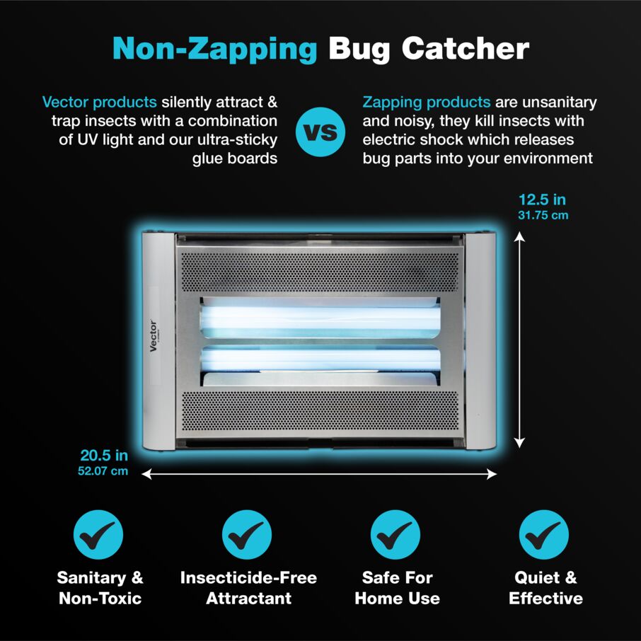 Vector Plasma Screened UV Fly Light Trap